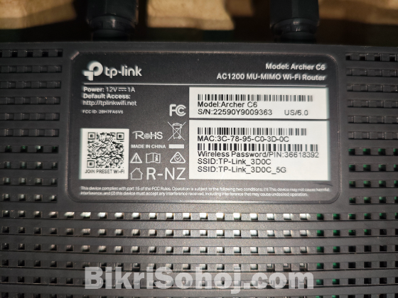 Tplink c6 mesh wifi | Full Gigabit